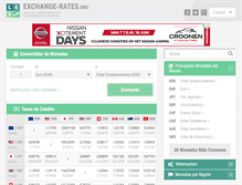 Tablet Screenshot of es.exchange-rates.org